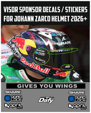 Adesivi decalcomanie visiera