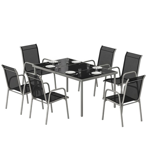 Outsunny set giardino pezzi - giardino,