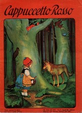 CAPPUCCETTO ROSSO - VINTAGE - PUBBLICITA "GALA"- Fiabe per piccini