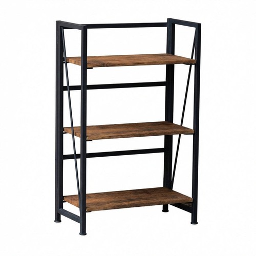 Libreria pieghevole rovere - pieghevole, 3