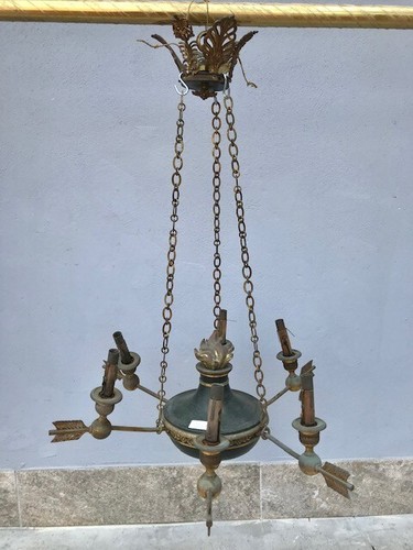 Lampadario impero luci - 6, in