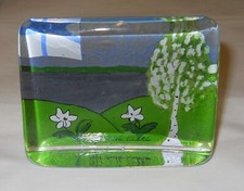 Spring In Finland Glass Card
