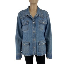 GAP Donna Giacca In Denim Blu