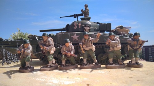 Figura militare custom - 1:18,