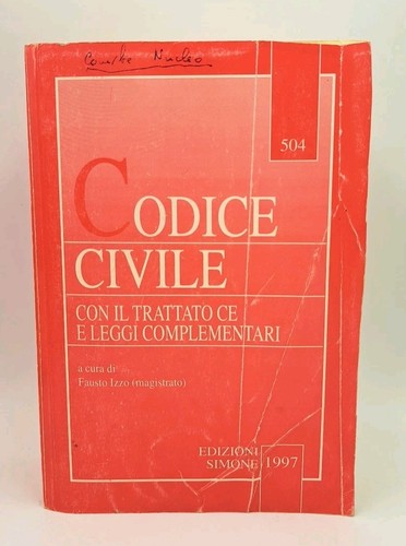 Codice civile fausto - civile,