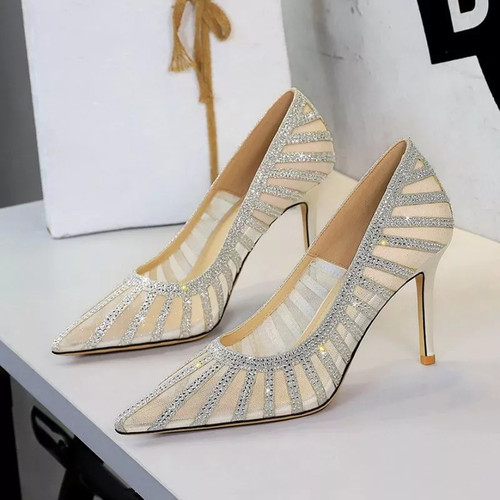 Decolte argento tacco - decolte,