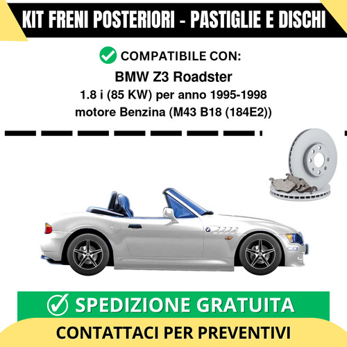 Kit freni posteriori per - kit,