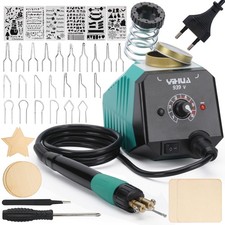 YIHUA 939-V Pirografo per Legno con 23 Punte Pirografo in Filo di Fiverse Forme,