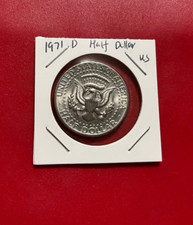 1971 D KENNEDY Mezzo Dollaro -