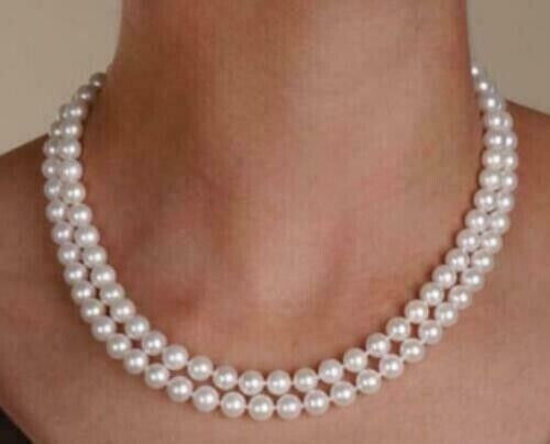 Bella collana perle bianche - collana,