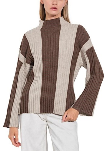 Suéter mujer cuello alto - , y