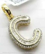 Ciondolo 3Ct Taglio Baguette