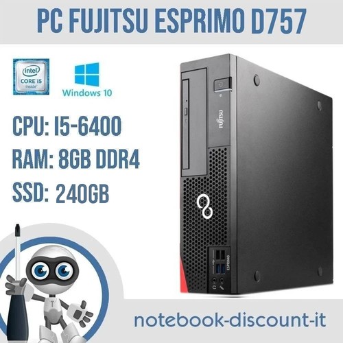Fujitsu esprimo d757 sff - sff, pc