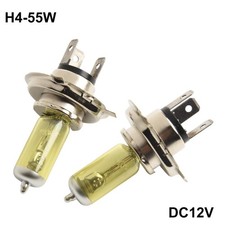 2 Pezzi H4 55W 5000K Auto