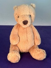 Peluche Jellycat piccolo orsacchiotto nuovo senza etichette ritirato raro orsacchiotto giocattolo morbido beige 8"