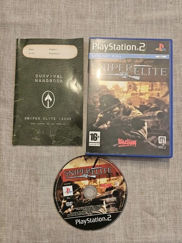 Sniper elite playstation ps2 - sniper,