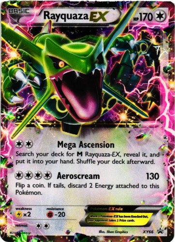 Rayquaza holo xy66 - ex, xy