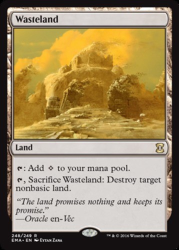 Mtg wasteland come nuovo - mtg,