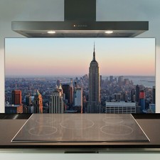 Glass Kitchen Splashback Heat