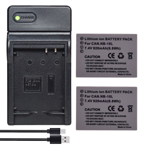 Batteria 10l - 2x, nb-10l