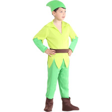 COSTUME PETER PAN 3/4 ANNI