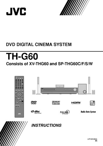 Jvc g60 thg60 sistema - th-g60,