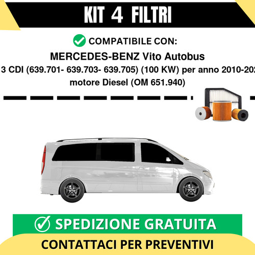 Kit filtri tagliando per - tagliando,