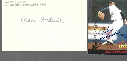 Alan cockrell mibb - alan, scheda
