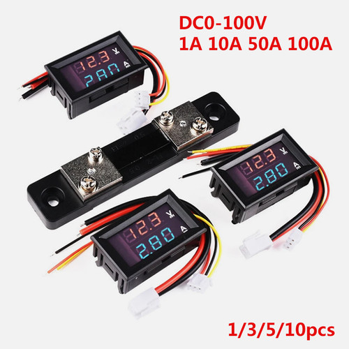 Voltmetro 100v amperometro - voltmetro,