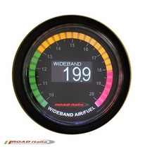 Manometro WIDEBAND AFR ROADITALIA SERIE OLED cornice nera