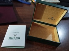 SCATOLA BOX  MONTRES ROLEX - VINTAGE CON CERTIFICATO GARANZIA DEL  1977 -