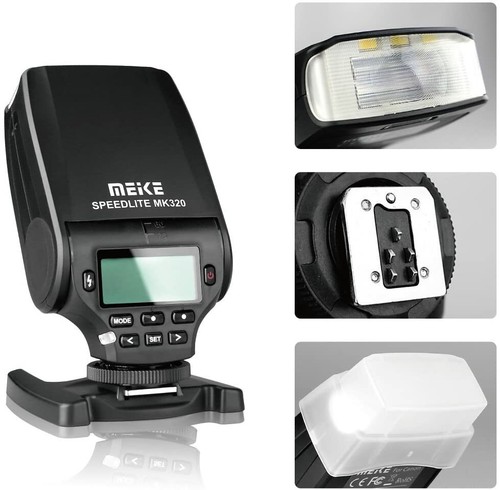 Meike 320 ttl lcd hot - mk-320,
