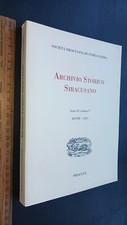 Società siracusana di Storia Patria Archivio storico siracusano s.IV vol. V 2013
