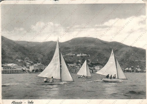 1935 alassio vele - 1935, barche