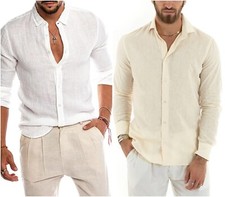 Camicia da Uomo a Manica Lunga