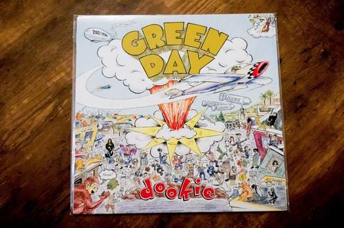 Green day dookie vinyl - green,