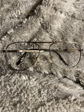 Occhiali Goccia Vintage Microflex Senza Lenti Color Bronzo