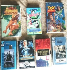 Lotto VHS "FANTASCENZA / CARTONI"