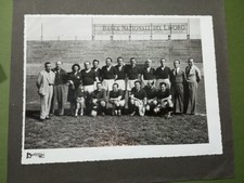 Vera Fotografia Squadra di Calcio anni 50 Pubblicità Banca Nazionale Lavoro BB34