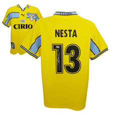 Alessandro Nesta Signed Lazio