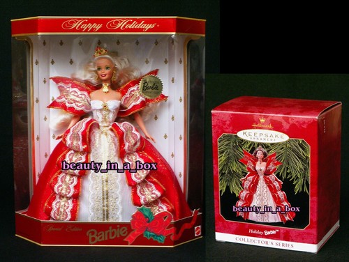 Bambola barbie happy holidays - bambola,