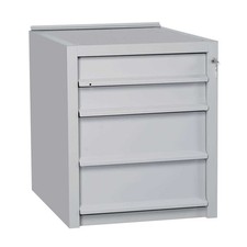 Cassettiera in ferro per banco