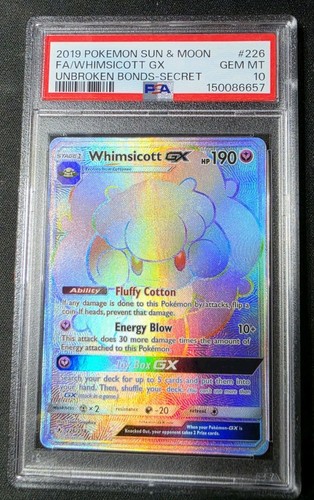 Pokemon whimsicott gx fa - pokemon,