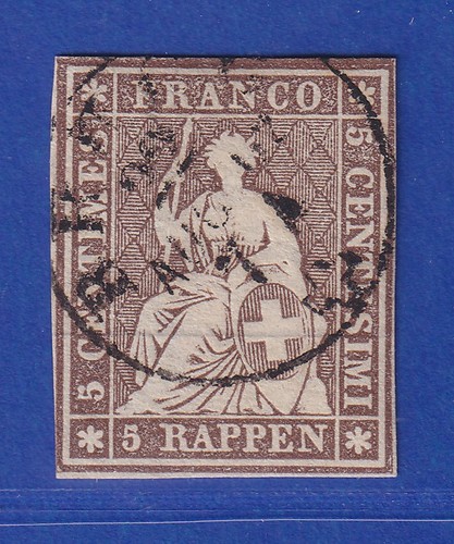 Svizzera 1854 helvetia - svizzera,