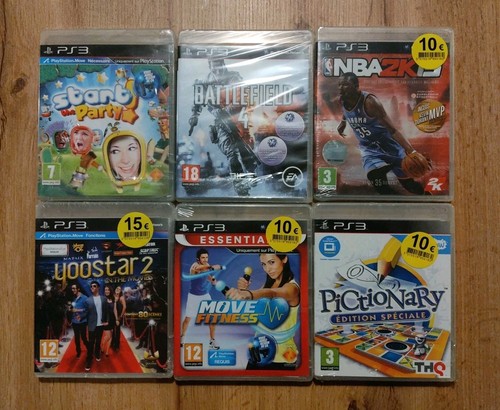 Lot jeux ps3 playstation 3 - 6,