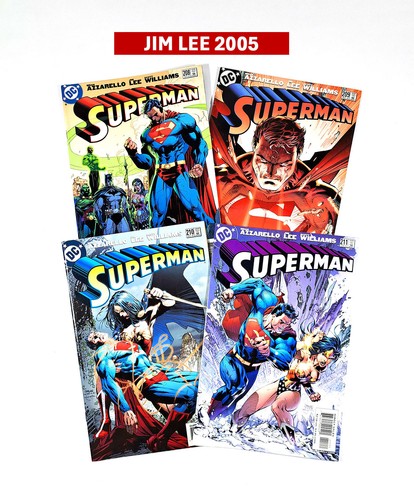 Superman jim lee 208 209 - lee, #208