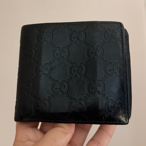 Gucci portafoglio uomo nero - uomo,