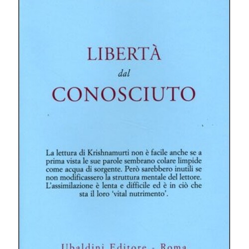 Libro liberta dal conosciuto - libro,