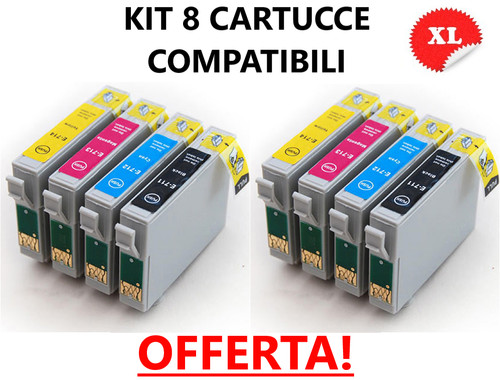 Cartucce t0711 t0712 t0713 - 8,