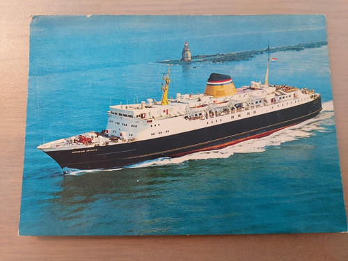 Cartolina nave passeggeri